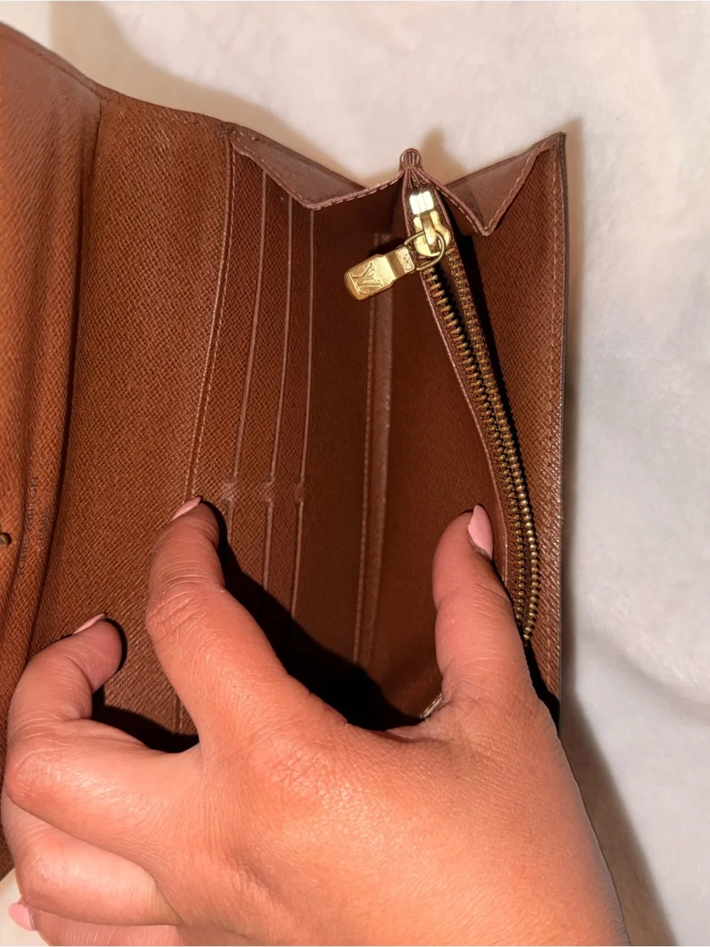 Louis Vuitton Monogram Sarah Wallet with DIY Strap CA1112